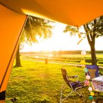 Exclusieve camping in de achterhoek met uitzicht over de Berkel
