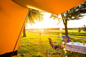 camperen met uitzicht